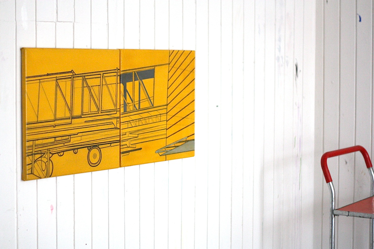 malerier, geometriske, grafiske, minimalistiske, arkitektur, mønstre, sorte, guld, akryl,  bomuldslærred,  Lak, blyant, arkitektoniske, bygninger, samtidskunst, dekorative, design, interiør, bolig-indretning, moderne, moderne-kunst, nordisk, skandinavisk, Køb original kunst og kunstplakater. Malerier, tegninger, limited edition kunsttryk & plakater af dygtige kunstnere.