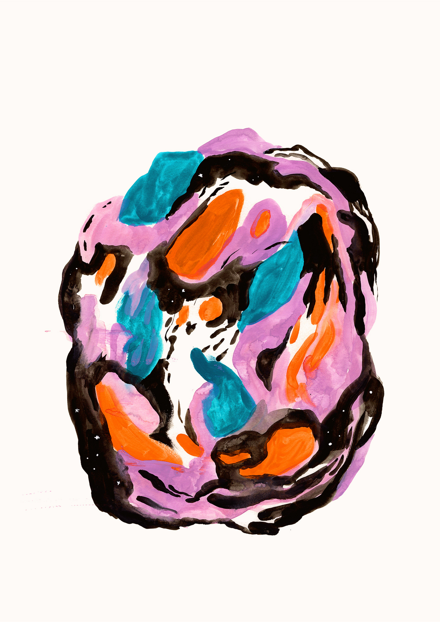 tegninger, gouache-malerier, akvarel-malerier, abstrakte, farverige, børnevenlige, grafiske, botanik, bevægelse, mønstre, sorte, blå, orange, violette, papir, akvarel, abstrakte-former, dansk, dekorative, design, interiør, bolig-indretning, nordisk, skandinavisk, levende, Køb original kunst og kunstplakater. Malerier, tegninger, limited edition kunsttryk & plakater af dygtige kunstnere.