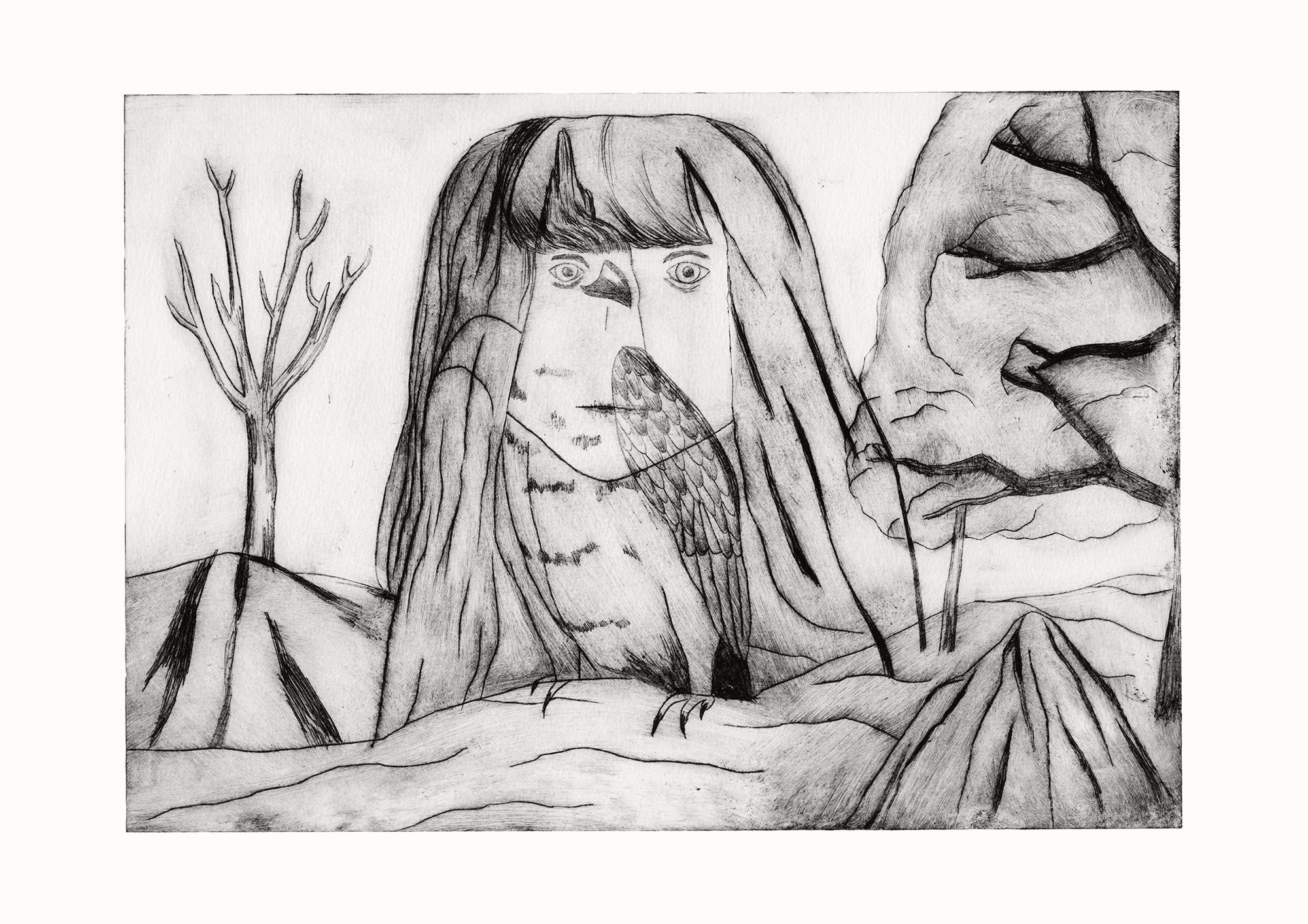 Etching Morph | Plakater, Gicleé | Emilie Aastrup | Gliceé kunsttryk af Emilie AastrupTrykt på 200 gr/m2 kunstpapir med high-grade pigmenteret UV-beskyttet blæk.Passer til en A3 ramme. Ramme er ikke inkluderet. | Beauton Art Gallery plakater, gicleé, dyr, børnevenlige, illustrative, monokrome, dyreliv, kroppe, humor, mennesker, kæledyr, vilde-dyr, sorte, grå, hvide, blæk, papir, sjove, fugle, sort-hvide, dansk, dekorative, design, interiør, bolig-indretning, moderne, moderne-kunst, nordisk, skandinavisk, Køb original kunst og kunstplakater. Malerier, tegninger, limited edition kunsttryk & plakater af dygtige kunstnere.