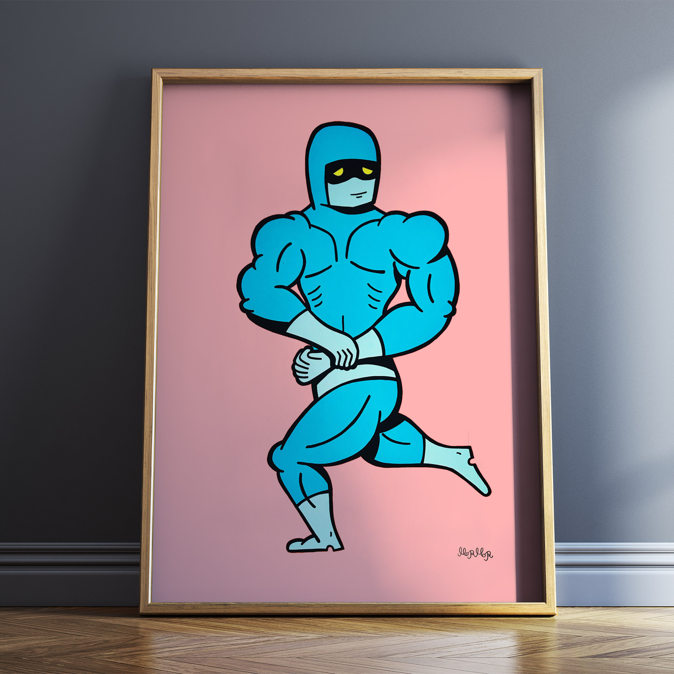 plakater-posters-kunsttryk, giclee-tryk, farverige, børnevenlige, figurative, illustrative, pop, kroppe, tegneserier, humor, mennesker, blå, pink, blæk, papir, sjove, drenge, samtidskunst, københavn, dansk, dekorative, design, interiør, bolig-indretning, moderne, moderne-kunst, nordisk, pop-art, plakater, tryk, skandinavisk, street-art, Køb original kunst og kunstplakater. Malerier, tegninger, limited edition kunsttryk & plakater af dygtige kunstnere.