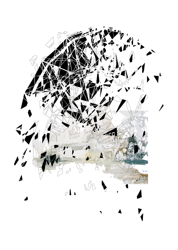 A Missed Chance to Wonderland | Plakater-posters-kunsttryk, Fotografier, New-media | Tina Louise Hunderup | Beauton Art Gallery plakater-posters-kunsttryk, fotografier, new-media, abstrakte, grafiske, arkitektur, mønstre, sorte, blæk, papir, arkitektoniske, sort-hvide, bygninger, samtidskunst, kubisme, dansk, dekorative, design, interiør, bolig-indretning, moderne, moderne-kunst, nordisk, plakater, tryk, skandinavisk, symmetri, Køb original kunst og kunstplakater. Malerier, tegninger, limited edition kunsttryk & plakater af dygtige kunstnere.