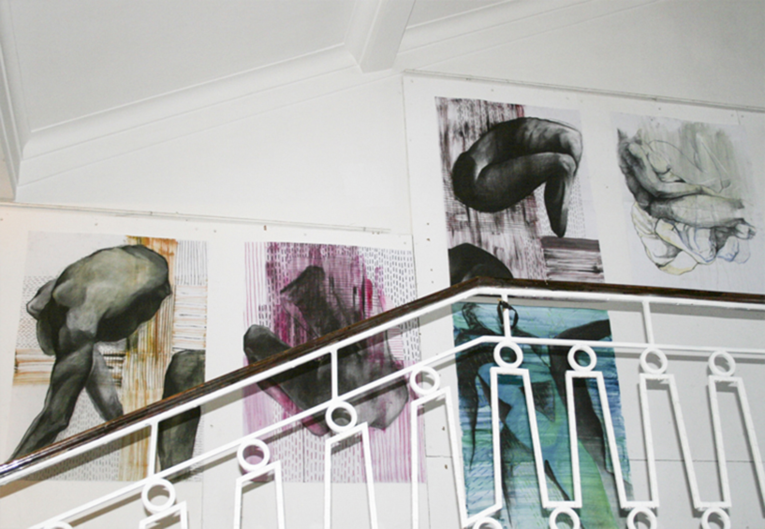 Pink | Tegninger, Malerier | Zuzanna Sitarska | Beauton Art Gallery tegninger, malerier, abstrakte, æstetiske, figurative, illustrative, portræt, kroppe, mønstre, seksualitet, sorte, pink, røde, hvide, akryl, kul, papir, abstrakte-former, smukke, samtidskunst, dansk, dekorative, design, interiør, bolig-indretning, moderne, moderne-kunst, nordisk, nøgen, flotte, skandinavisk, Køb original kunst og kunstplakater. Malerier, tegninger, limited edition kunsttryk & plakater af dygtige kunstnere.