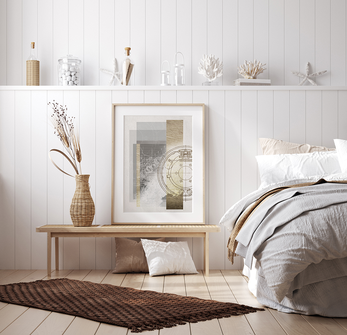 Complex Simplicity | Plakater-posters-kunsttryk, Fotografier, Collager | Tina Louise Hunderup | Beauton Art Gallery plakater-posters-kunsttryk, fotografier, collager, abstrakte, æstetiske, grafiske, arkitektur, teknologi, transportmidler, beige, sorte, brune, guld, grå, hvide, akryl, metal, papir, andre-medier, abstrakte-former, arkitektoniske, smukke, samtidskunst, dekorative, interiør, bolig-indretning, moderne, moderne-kunst, flotte, Køb original kunst og kunstplakater. Malerier, tegninger, limited edition kunsttryk & plakater af dygtige kunstnere.