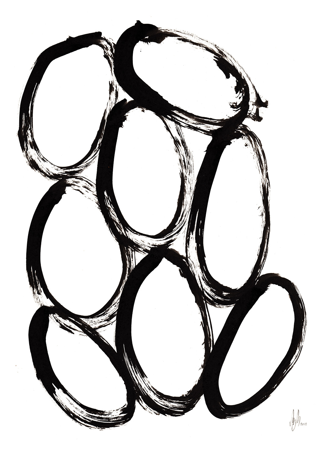 Ingenting VII | Tegninger | My Buemann | Beauton Art Gallery tegninger, abstrakte, grafiske, illustrative, monokrome, mønstre, sorte, hvide, akryl, papir, abstrakte-former, dansk, dekorative, design, interiør, bolig-indretning, nordisk, skandinavisk, former, Køb original kunst og kunstplakater. Malerier, tegninger, limited edition kunsttryk & plakater af dygtige kunstnere.