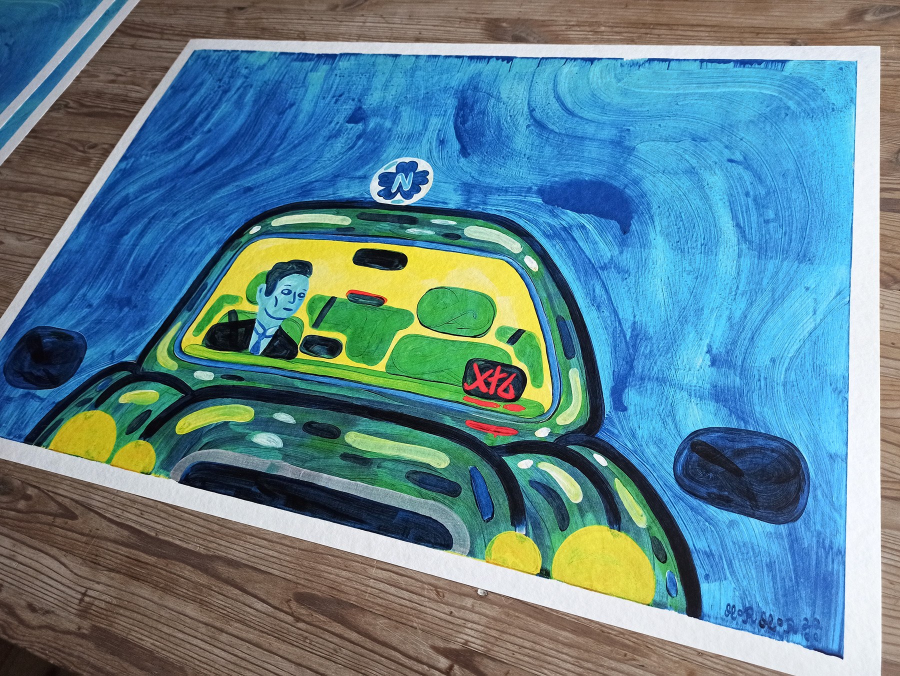 plakater-posters-kunsttryk, giclee-tryk, farverige, børnevenlige, figurative, grafiske, illustrative, pop, kroppe, tegneserier, hverdagsliv, bevægelse, mennesker, blå, grønne, turkise, gule, blæk, papir, sjove, dansk, dekorative, design, interiør, bolig-indretning, nordisk, plakater, flotte, tryk, skandinavisk, Køb original kunst og kunstplakater. Malerier, tegninger, limited edition kunsttryk & plakater af dygtige kunstnere.