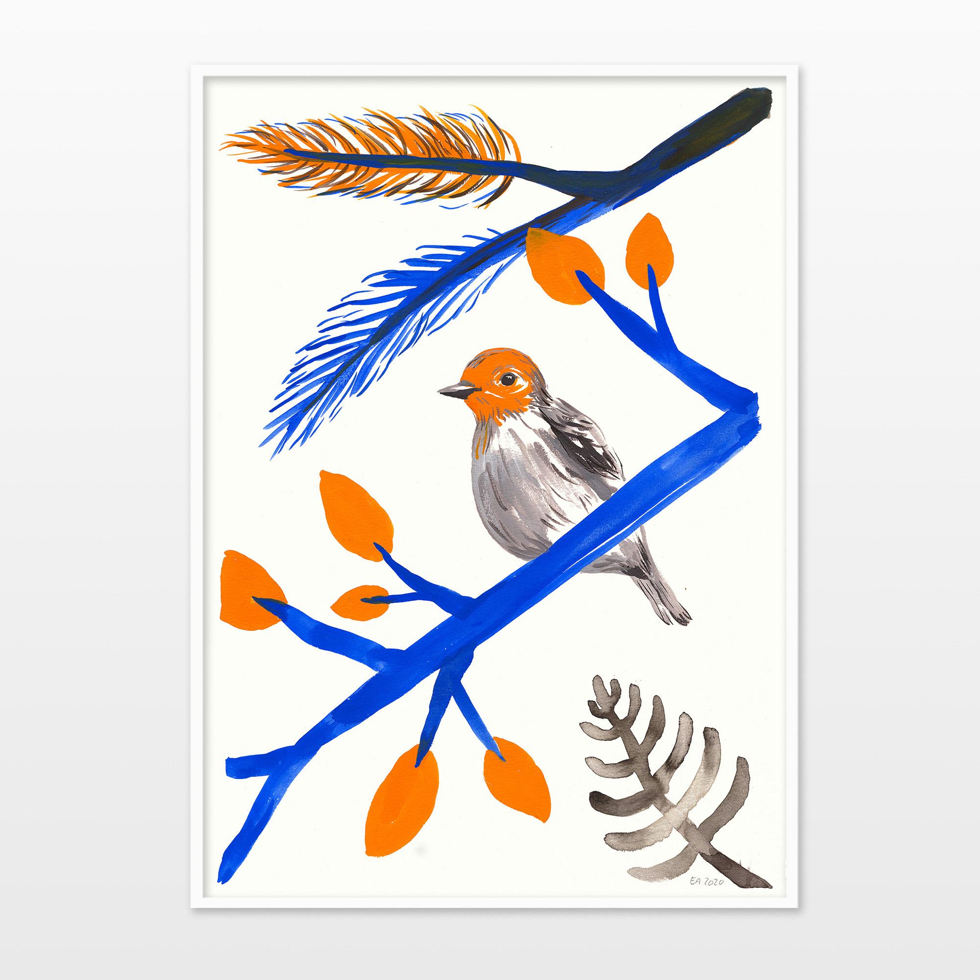 plakater-posters-kunsttryk, giclee-tryk, æstetiske, børnevenlige, figurative, grafiske, illustrative, dyreliv, botanik, natur, vilde-dyr, blå, orange, blæk, papir, akvarel, smukke, fugle, samtidskunst, sød, dansk, interiør, bolig-indretning, moderne, moderne-kunst, nordisk, plakater, tryk, træer, Køb original kunst og kunstplakater. Malerier, tegninger, limited edition kunsttryk & plakater af dygtige kunstnere.