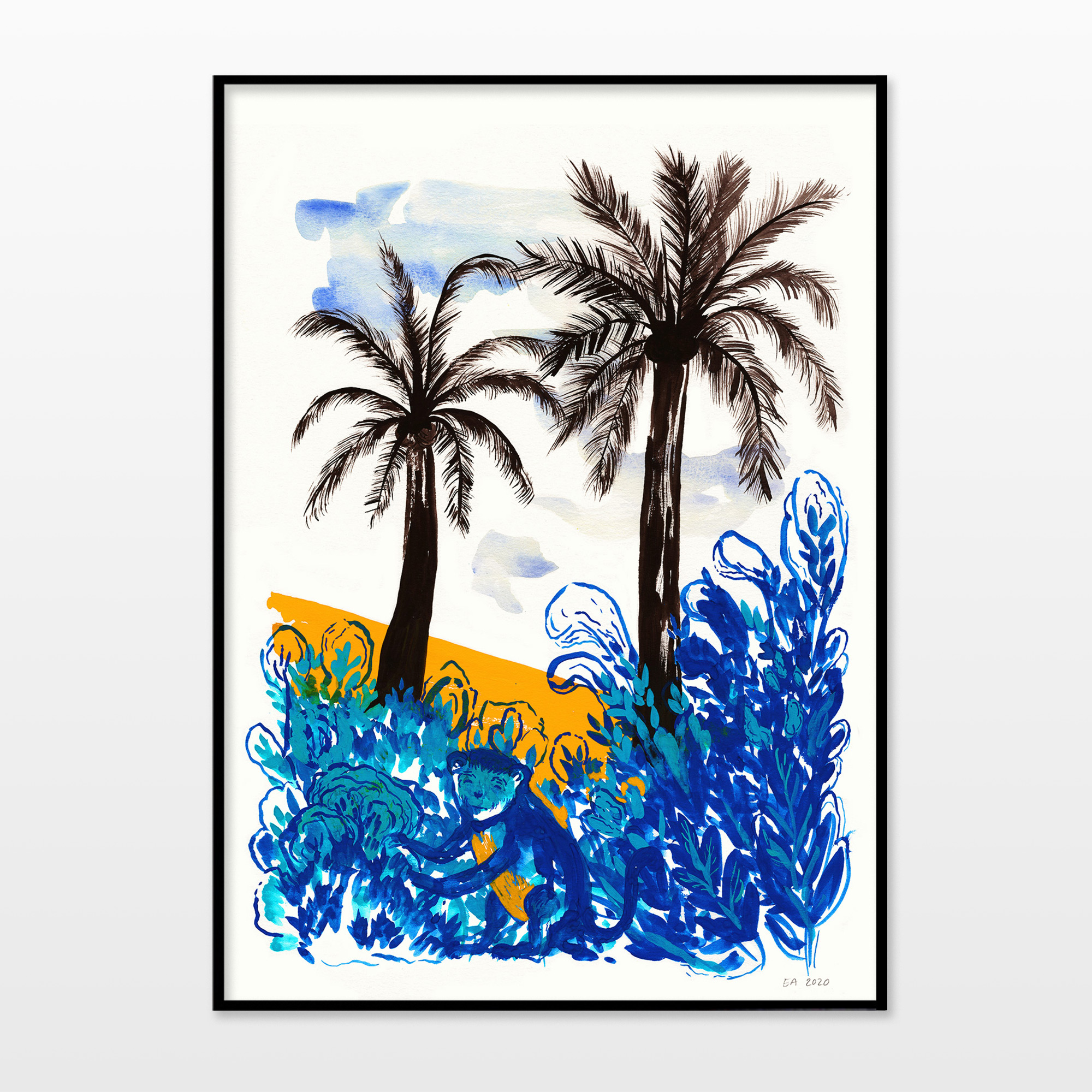 tegninger, akvarel-malerier, æstetiske, farverige, børnevenlige, figurative, illustrative, landskab, dyreliv, botanik, børn, natur, vilde-dyr, sorte, blå, orange, blæk, papir, akvarel, smukke, samtidskunst, dansk, dekorative, design, interiør, bolig-indretning, moderne, moderne-kunst, nordisk, planter, plakater, flotte, skandinavisk, Køb original kunst og kunstplakater. Malerier, tegninger, limited edition kunsttryk & plakater af dygtige kunstnere.