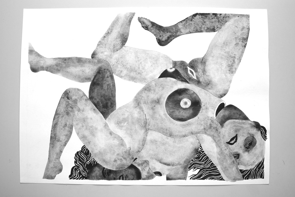 tegninger, gouache, akvareller, figurative, monokrome, portræt, surrealistiske, kroppe, seksualitet, sorte, grå, hvide, gouache, papir, sort-hvide, samtidskunst, københavn, design, erotiske, interiør, bolig-indretning, moderne, moderne-kunst, nordisk, nøgen, skandinavisk, seksuel, Køb original kunst og kunstplakater. Malerier, tegninger, limited edition kunsttryk & plakater af dygtige kunstnere.