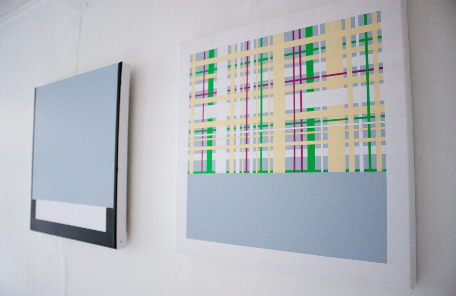 malerier, abstrakte, geometriske, grafiske, minimalistiske, arkitektur, mønstre, tekstiler, blå, grå, hvide, gule, akryl,  bomuldslærred, abstrakte-former, arkitektoniske, samtidskunst, dansk, design, interiør, bolig-indretning, moderne, moderne-kunst, nordisk, skandinavisk, Køb original kunst og kunstplakater. Malerier, tegninger, limited edition kunsttryk & plakater af dygtige kunstnere.