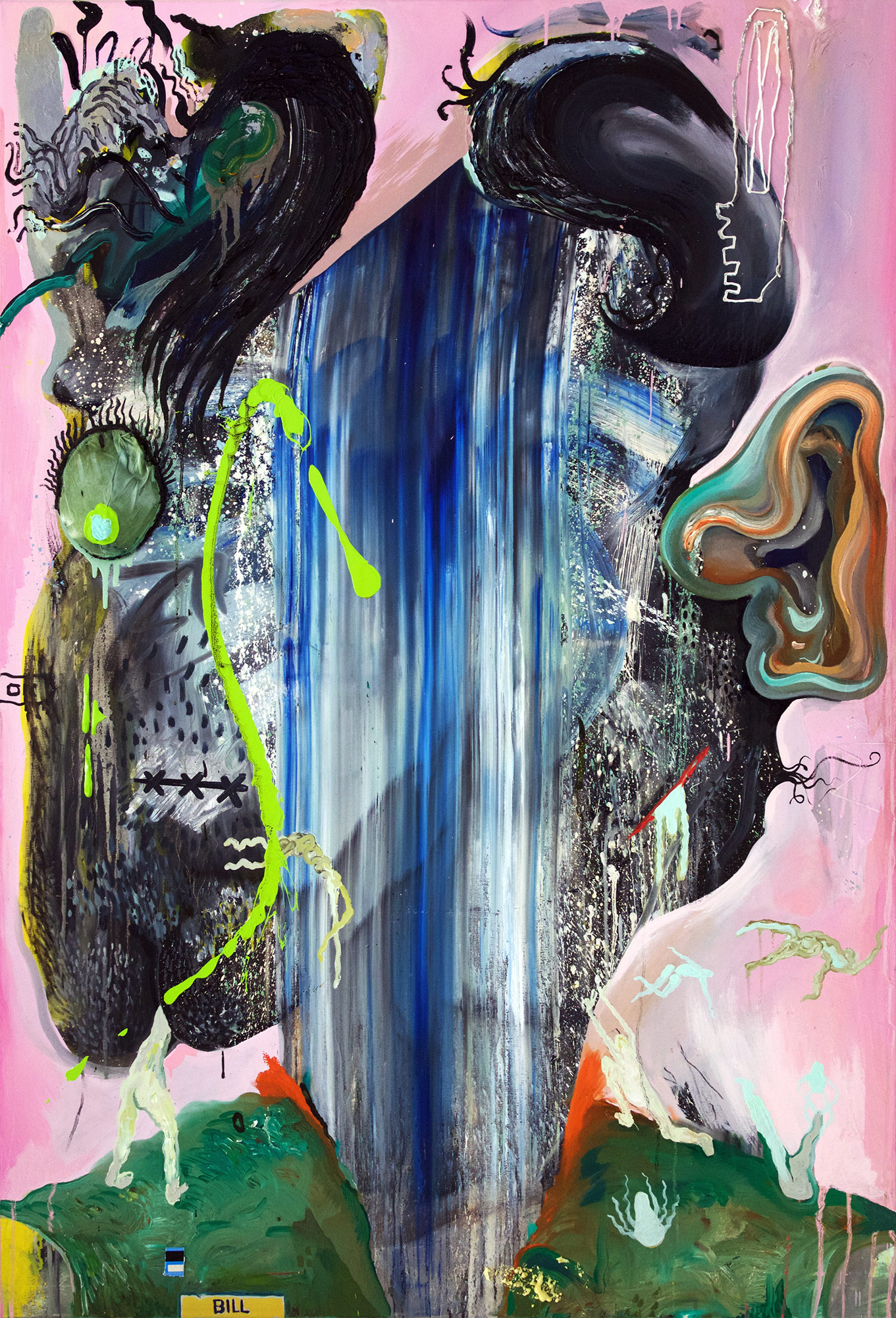 Bill | Plakater-posters-kunsttryk, Giclee-tryk | Piotr Dudek | Beauton Art Gallery plakater-posters-kunsttryk, giclee-tryk, abstrakte, farverige, ekspressionistiske, botanik, stemninger, bevægelse, blå, grønne, pink, blæk, papir, abstrakte-former, samtidskunst, københavn, dansk, dekorative, design, ekspressionisme, ansigter, interiør, bolig-indretning, moderne, moderne-kunst, nordisk, skandinavisk, levende, Køb original kunst og kunstplakater. Malerier, tegninger, limited edition kunsttryk & plakater af dygtige kunstnere.