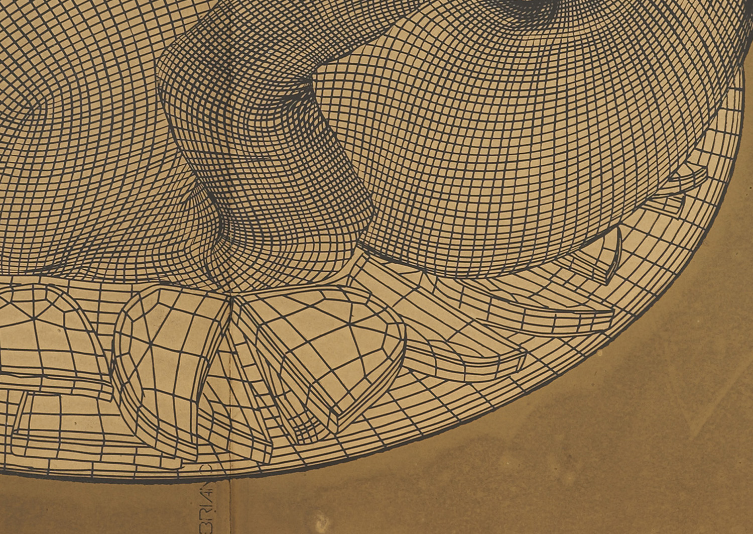 CHICKEN linocut_detail
