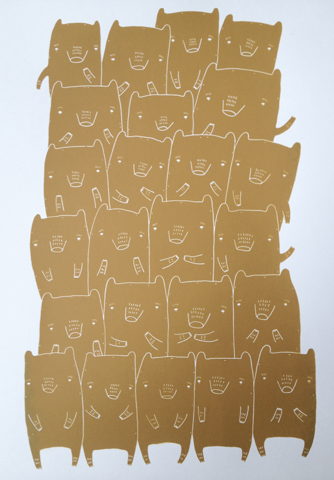 plakater-posters-kunsttryk, silketryk, børnevenlige, grafiske, illustrative, pop, tegneserier, børn, humor, kæledyr, beige, brune, hvide, akryl, papir, abstrakte-former, sjove, sød, dansk, interiør, bolig-indretning, moderne, nordisk, plakater, street-art, Køb original kunst og kunstplakater. Malerier, tegninger, limited edition kunsttryk & plakater af dygtige kunstnere.