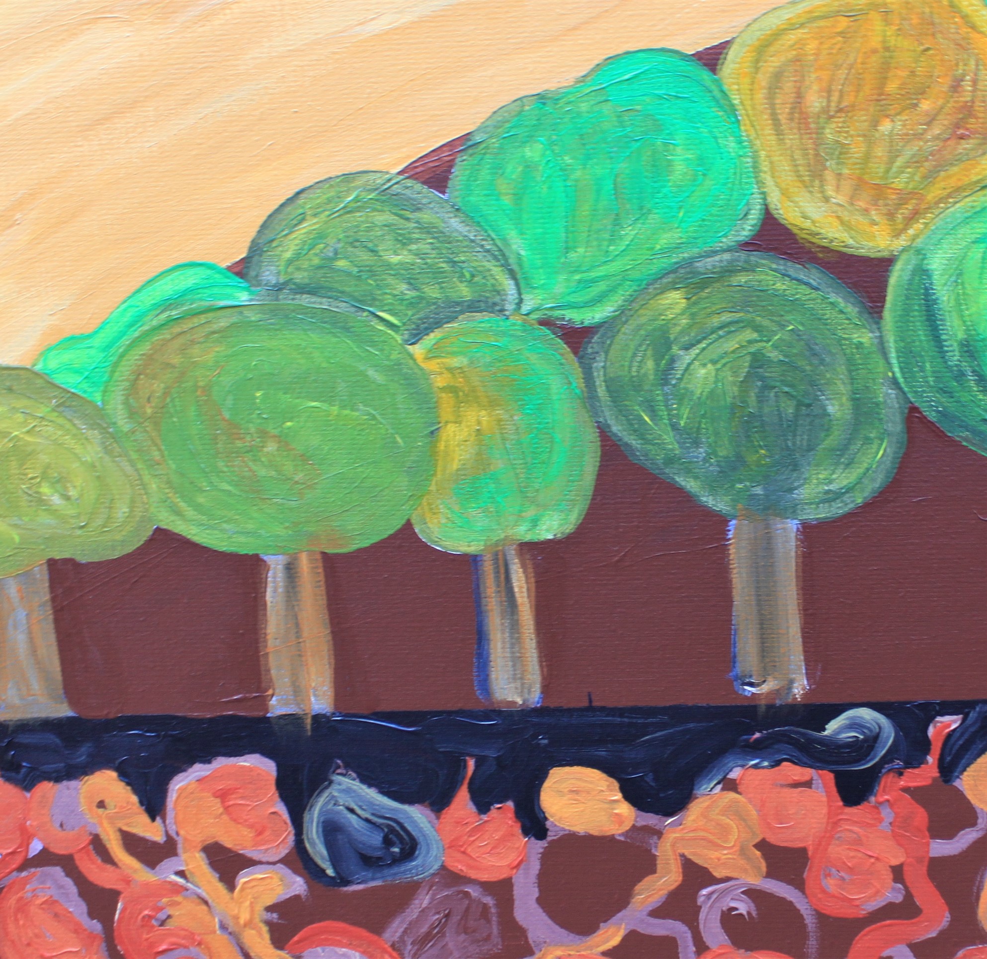 malerier, farverige, figurative, landskab, botanik, natur, blå, grønne, gule, akryl, hørlærred, samtidskunst, ekspressionisme, interiør, bolig-indretning, moderne, moderne-kunst, bjerge, sceneri, levende, Køb original kunst og kunstplakater. Malerier, tegninger, limited edition kunsttryk & plakater af dygtige kunstnere.
