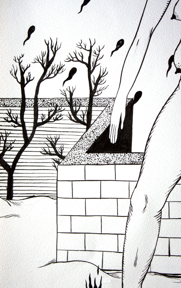 Divine | Tegninger | Marthe Jung | Beauton Art Gallery tegninger, figurative, monokrome, portræt, surrealistiske, kroppe, kæledyr, seksualitet, vilde-dyr, sorte, hvide, artliner, blæk, papir, sort-hvide, dansk, dekorative, design, interiør, bolig-indretning, nordisk, skandinavisk, vilde-dyr, Køb original kunst og kunstplakater. Malerier, tegninger, limited edition kunsttryk & plakater af dygtige kunstnere.