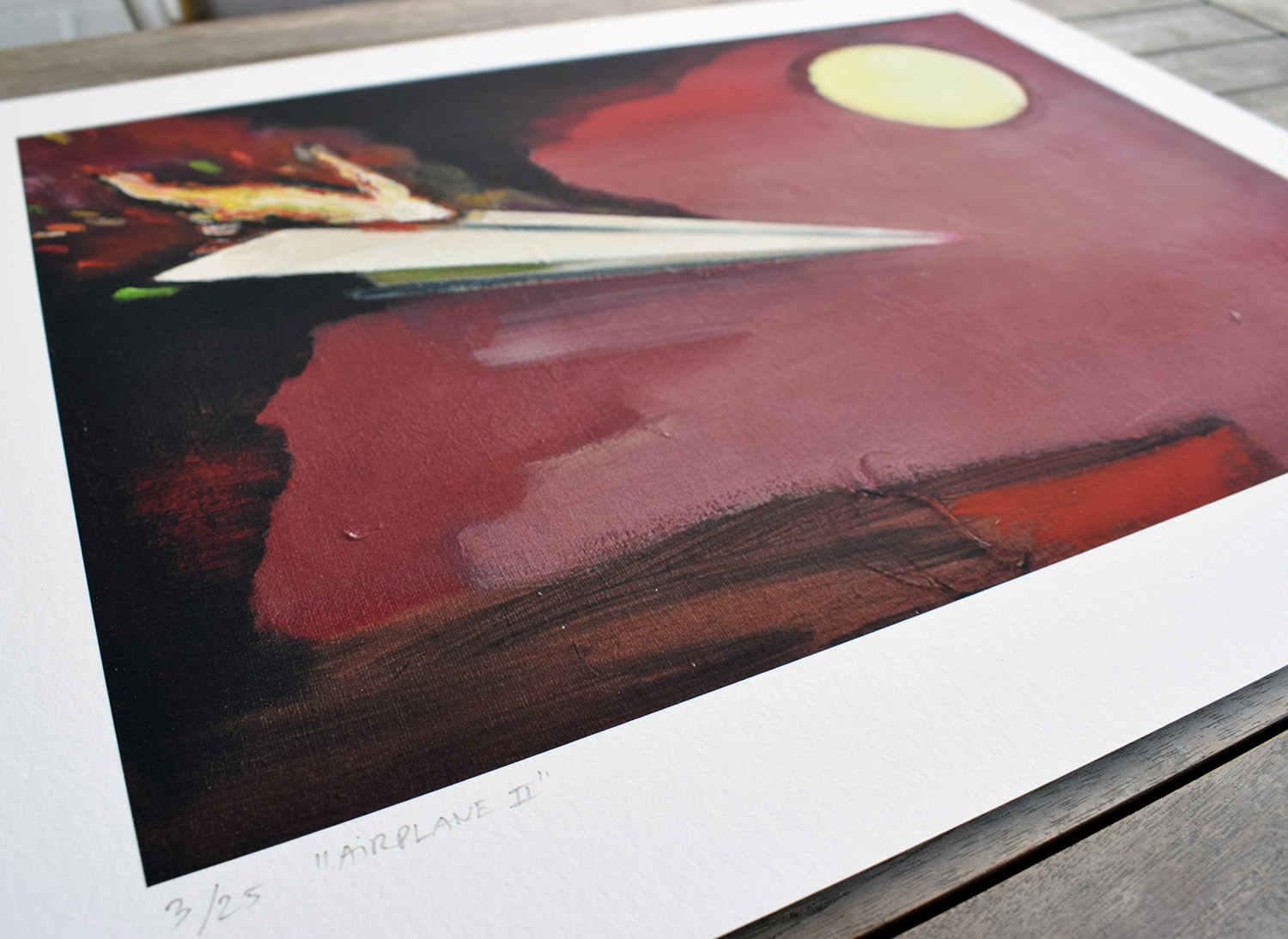 Airplane II edt. | Kunsttryk, Gliceé | Marck Fink | Beauton Art Gallery kunsttryk, gliceé, figurative, surrealistiske, himmel, transportmidler, sorte, røde, blæk, papir, fly, flyvemaskiner, atmosfære, samtidskunst, dansk, dekorative, design, ekspressionisme, interiør, bolig-indretning, moderne, moderne-kunst, nordisk, plakater, skandinavisk, Køb original kunst og kunstplakater. Malerier, tegninger, limited edition kunsttryk & plakater af dygtige kunstnere.