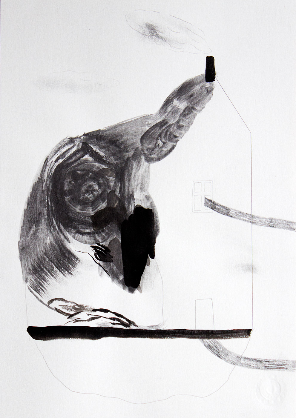 stærke og udtryksfulde kunst illustrationer og tegninger, dygtig dansk illustrator