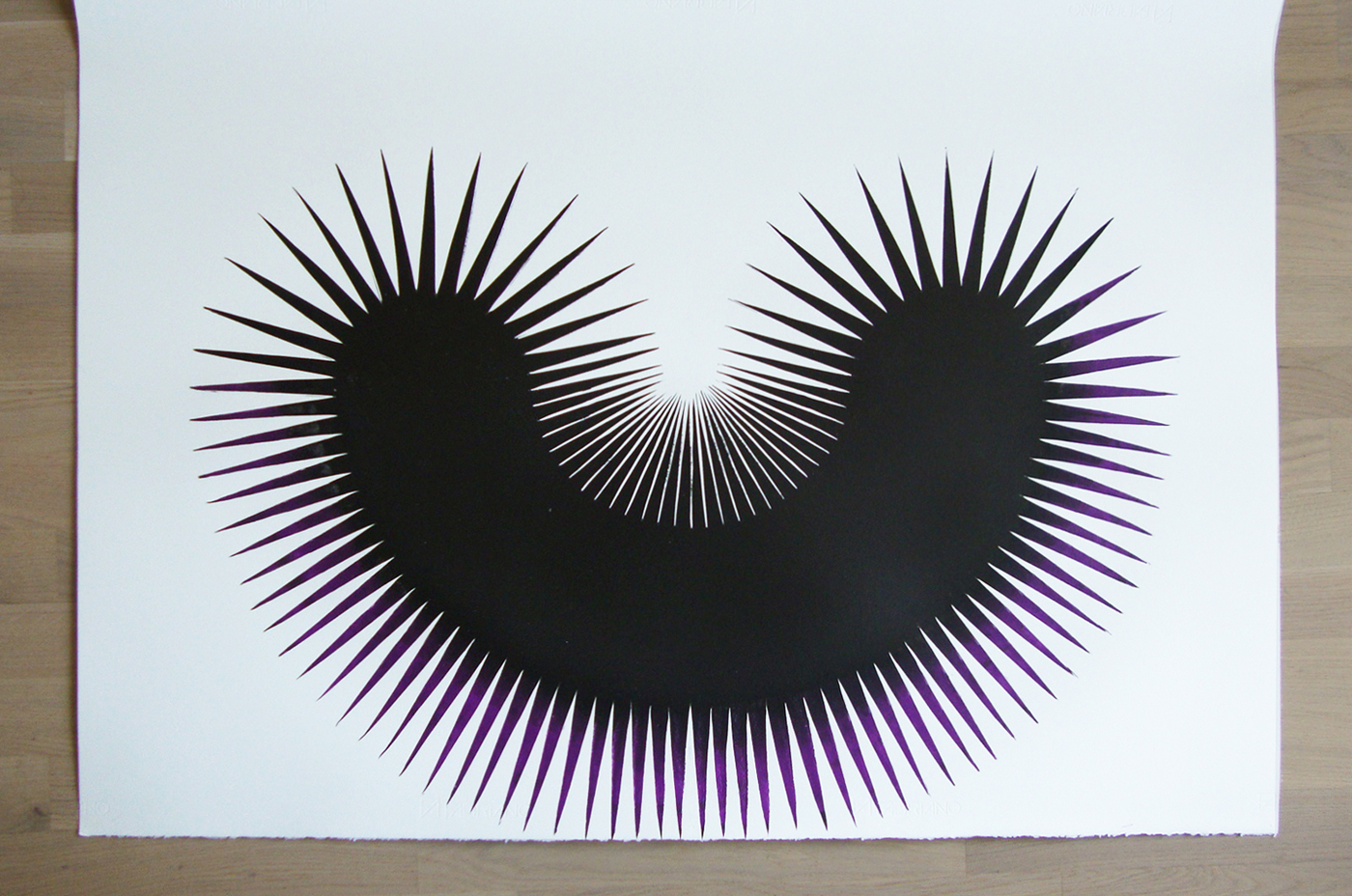 FIGURATIONS II linocut_single sheet