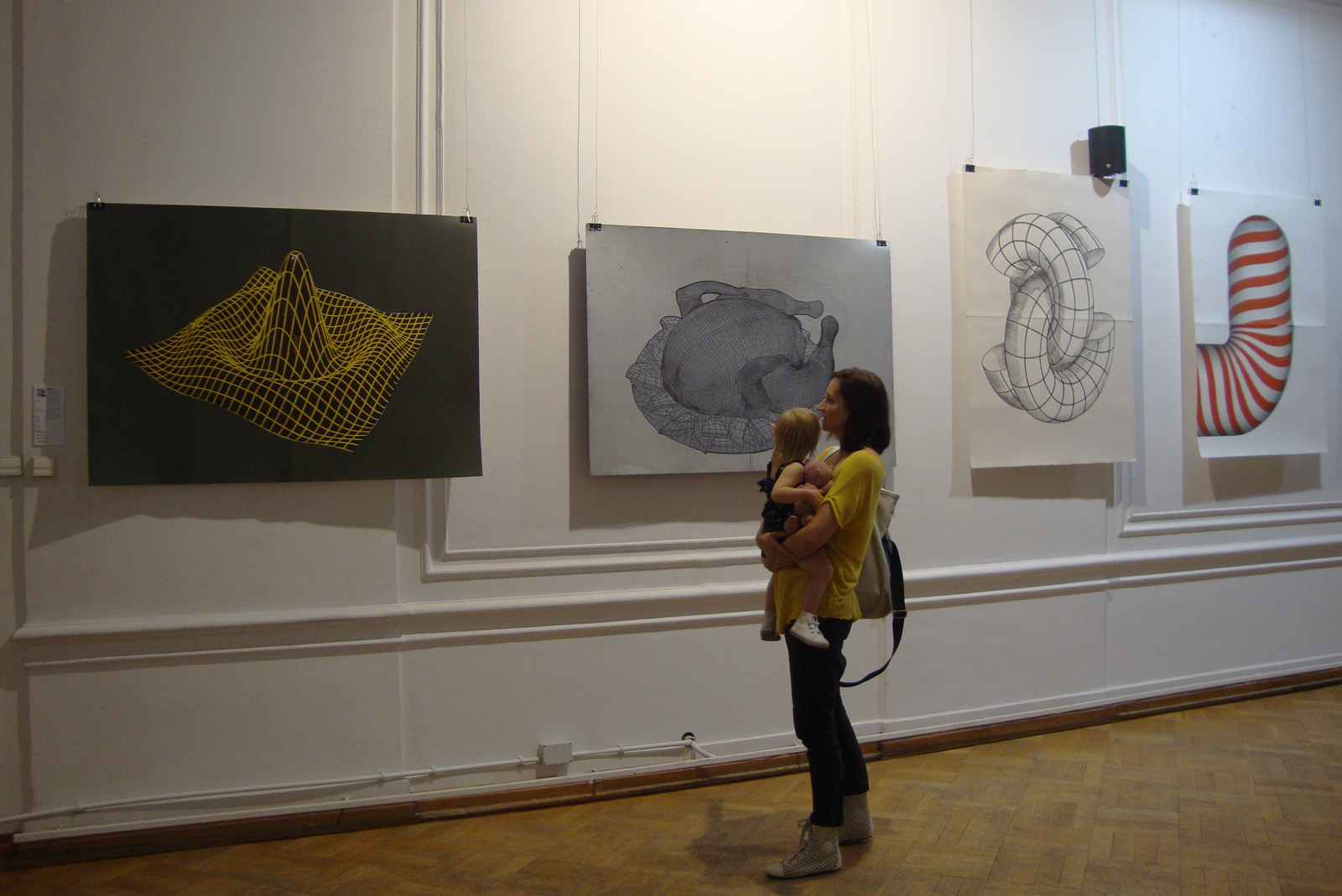 GAUSS linocut_exhibition