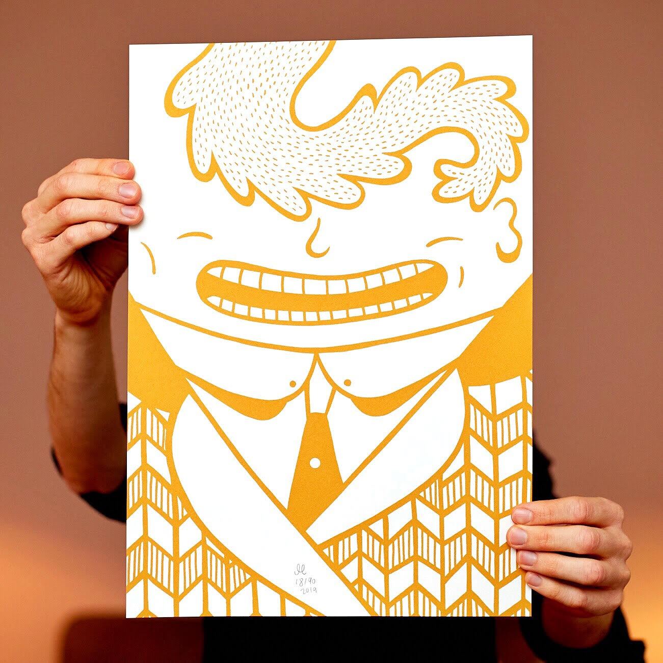 kunsttryk, silketryk, børnevenlige, figurative, monokrome, pop, tegneserier, humor, mennesker, guld, hvide, akryl, papir, sjove, samtidskunst, københavn, dansk, dekorative, design, ansigter, interiør, bolig-indretning, moderne, moderne-kunst, nordisk, pop-art, plakater, tryk, skandinavisk, urban, Køb original kunst og kunstplakater. Malerier, tegninger, limited edition kunsttryk & plakater af dygtige kunstnere.