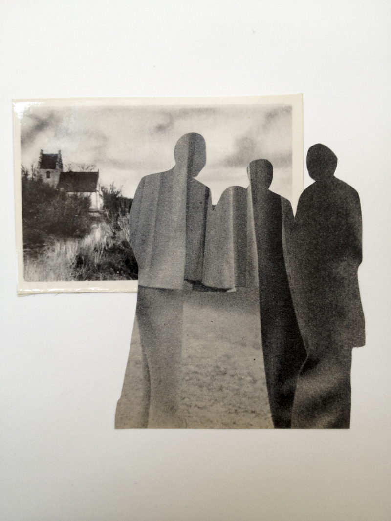 Ingenting #5. En original collage af My Buemann. Collagen er en del af serien "Ingenting".   Collagen er indrammet i en lækker sort ramme med ægte glas. tegninger med blæk, flotte kunst collager, billeder, fotografi, fotografer, malerier, bolig indretning, boligindretning