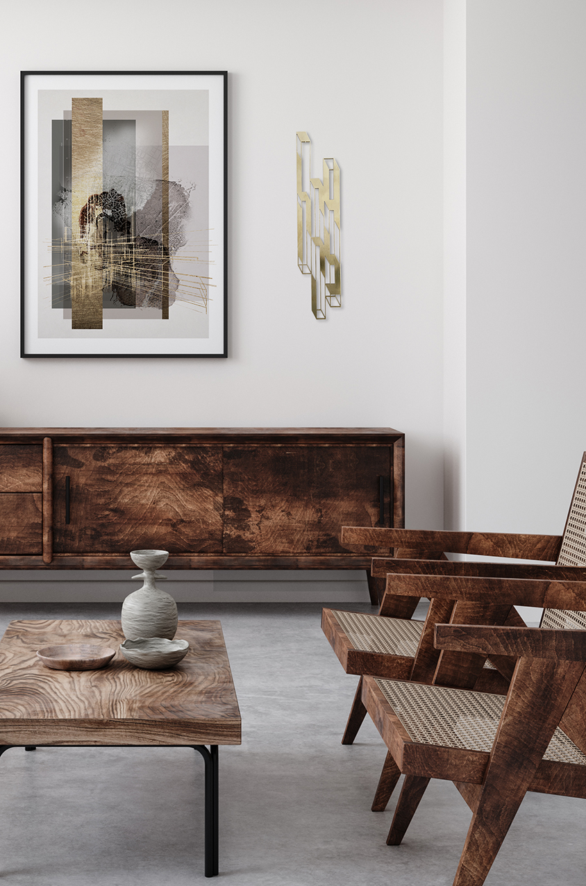 skulpturer, abstrakte, æstetiske, geometriske, monokrome, arkitektur, mønstre, brune, guld, metal, abstrakte-former, arkitektoniske, smukke, samtidskunst, dekorative, design, symmetri, lodret, Køb original kunst og kunstplakater. Malerier, tegninger, limited edition kunsttryk & plakater af dygtige kunstnere.