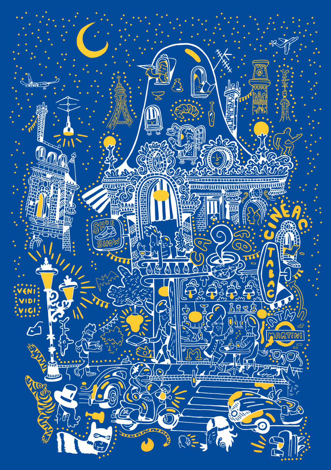 Paris | Kunsttryk, Silketryk | Mormor | Beauton Art Gallery kunsttryk, silketryk, dyr, farverige, børnevenlige, figurative, grafiske, illustrative, pop, arkitektur, botanik, tegneserier, børn, mennesker, blå, hvide, gule, akryl, papir, sjove, bygninger, biler, byer, samtidskunst, københavn, sød, dansk, interiør, bolig-indretning, moderne, nordisk, plakater, tryk, skandinavisk, Køb original kunst og kunstplakater. Malerier, tegninger, limited edition kunsttryk & plakater af dygtige kunstnere.