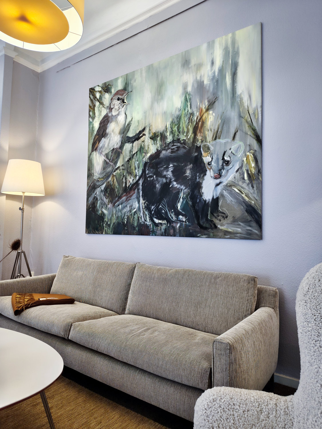 malerier, farverige, figurative, illustrative, landskab, dyreliv, botanik, insekter, vilde-dyr, brune, grønne, grå, akryl, hørlærred, olie, efterår, fugle, samtidskunst, dansk, design, skov, interiør, bolig-indretning, moderne, moderne-kunst, naturealistiske, nordisk, skandinavisk, træer, Køb original kunst og kunstplakater. Malerier, tegninger, limited edition kunsttryk & plakater af dygtige kunstnere.