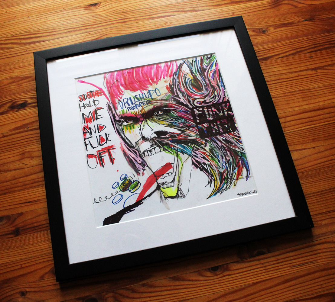 malerier illustrationer online galleri moderne kunst bolig indretning design grafik hjem gallerie
