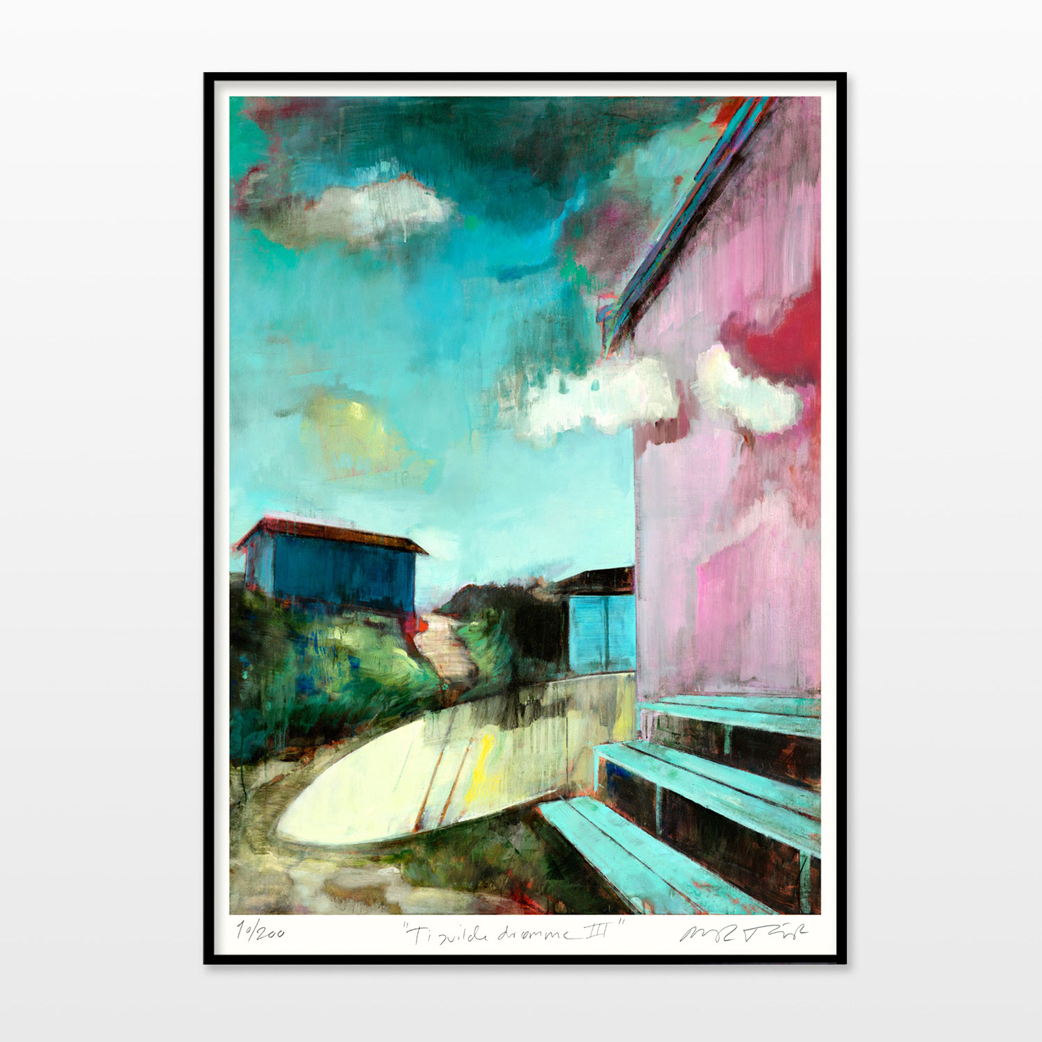 malerier, farverige, figurative, grafiske, landskab, pop, botanik, natur, havet, himmel, blå, pink, turkise, gule, blæk, papir, strand, samtidskunst, dansk, dekorative, design, interiør, bolig-indretning, moderne, moderne-kunst, nordisk, flotte, skandinavisk, sommer, sol, vand, Køb original kunst og kunstplakater. Malerier, tegninger, limited edition kunsttryk & plakater af dygtige kunstnere.