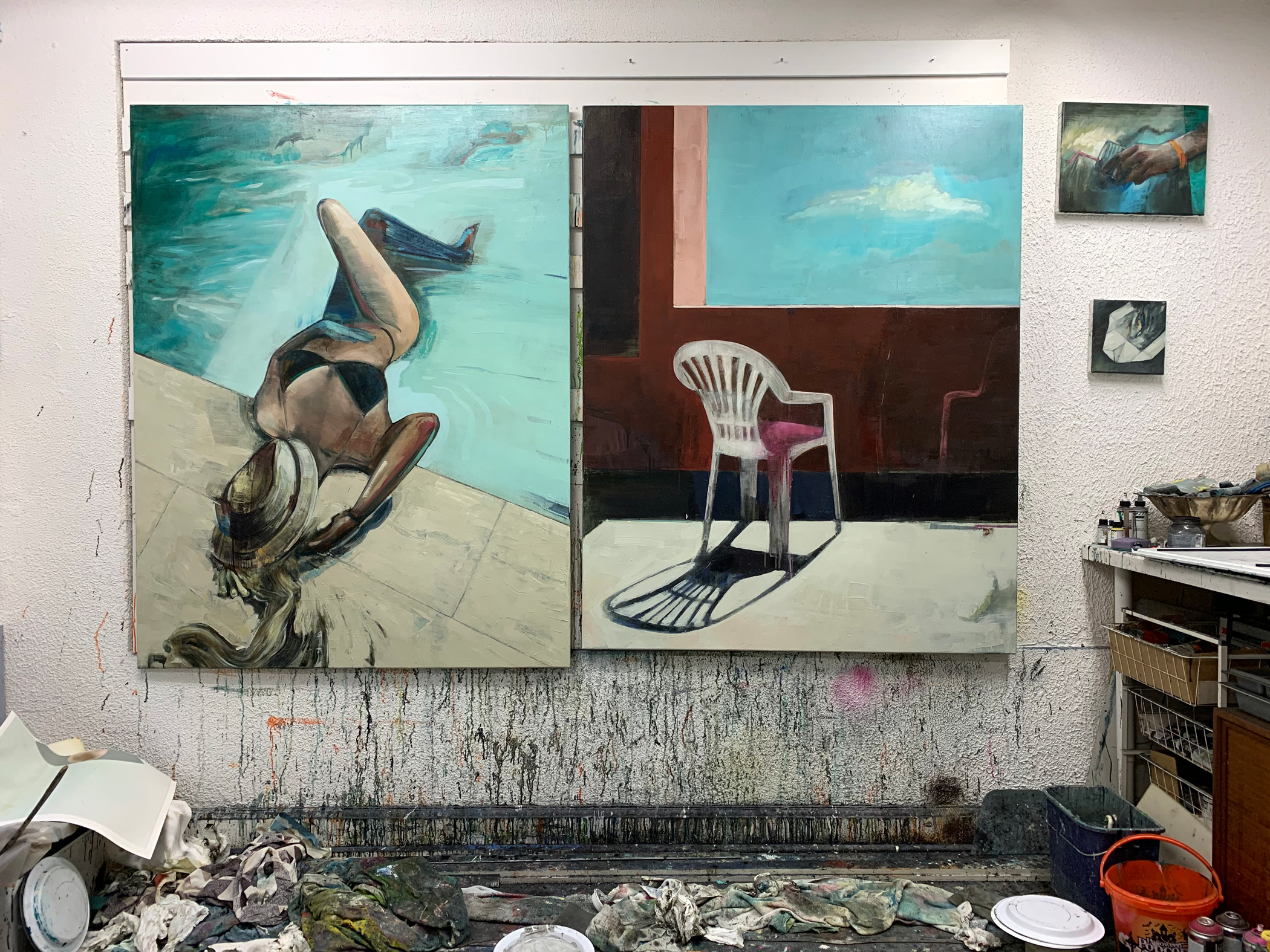 malerier, ekspressionistiske, figurative, grafiske, surrealistiske, hverdagsliv, stemninger, himmel, beige, blå, brune, pink, akryl, kul,  bomuldslærred, olie, spraymaling, arkitektoniske, samtidskunst, københavn, dag, ekspressionisme, ikoner, moderne-kunst, nordisk, skandinavisk, sommer, sol, symbolsk, rejse, Køb original kunst og kunstplakater. Malerier, tegninger, limited edition kunsttryk & plakater af dygtige kunstnere.