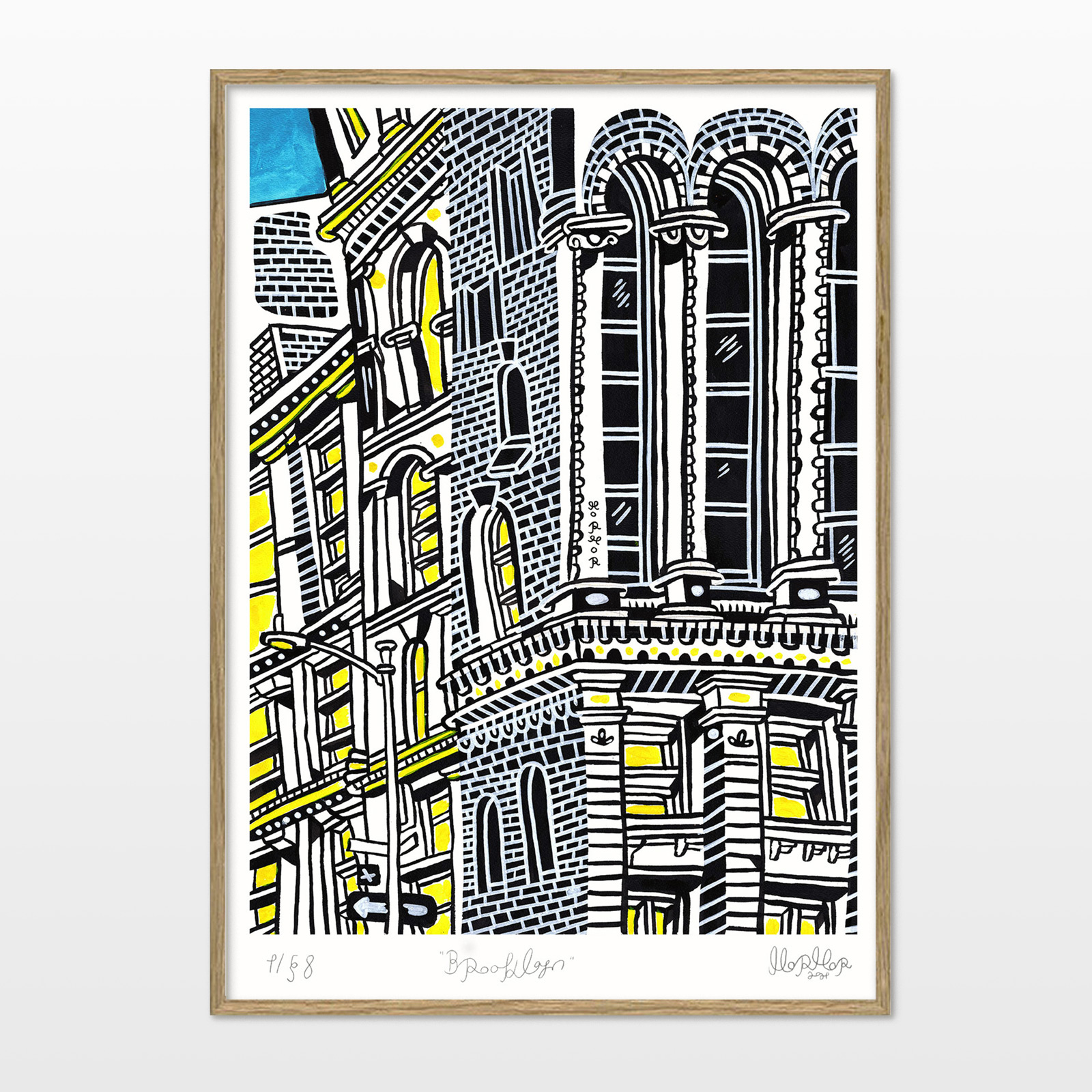 plakater-posters-kunsttryk, giclee-tryk, børnevenlige, figurative, grafiske, pop, arkitektur, tegneserier, sorte, blå, gule, blæk, papir, arkitektoniske, bygninger, byer, samtidskunst, københavn, dansk, design, interiør, bolig-indretning, moderne, moderne-kunst, nordisk, Køb original kunst og kunstplakater. Malerier, tegninger, limited edition kunsttryk & plakater af dygtige kunstnere.