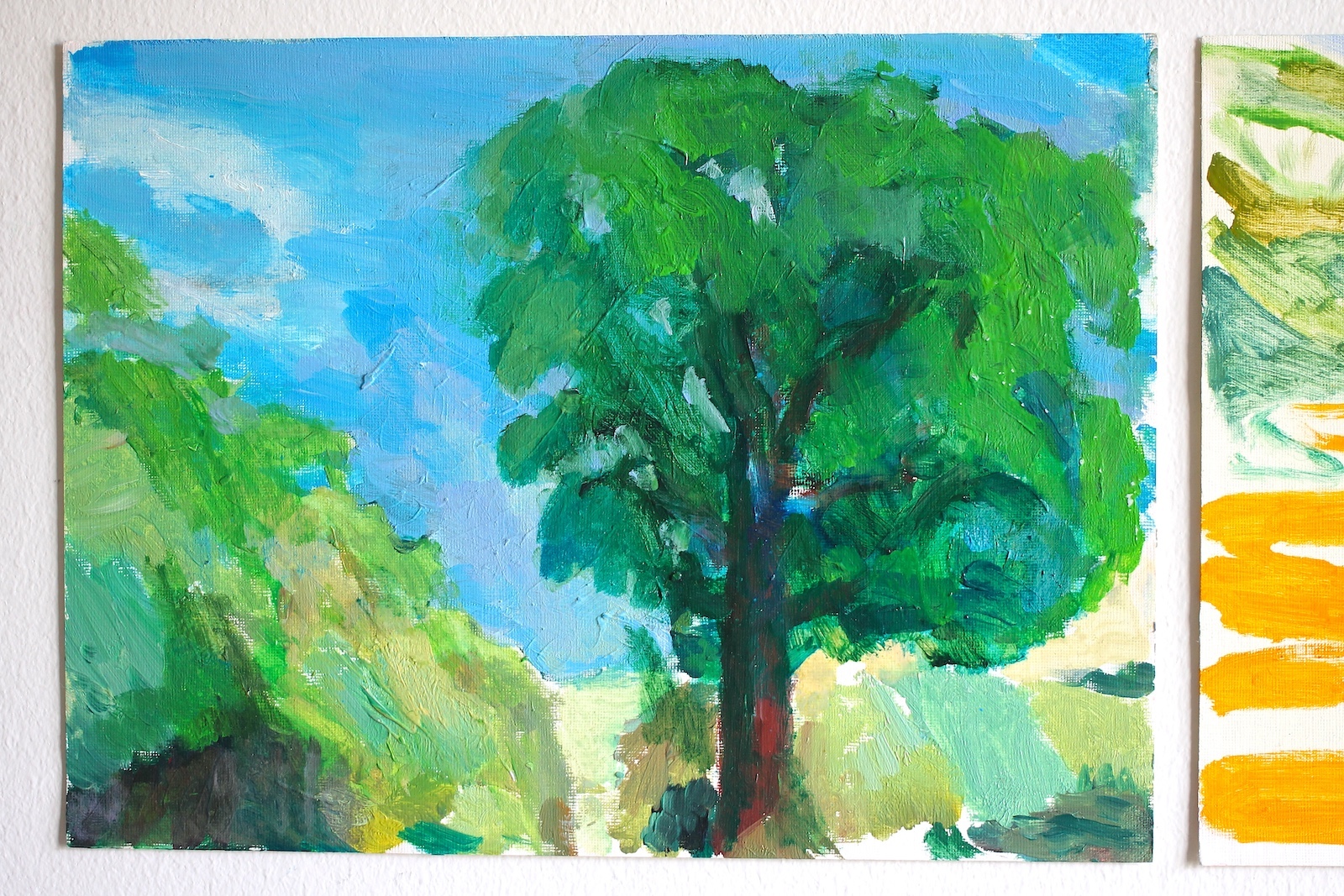 malerier, æstetiske, farverige, figurative, landskab, stemninger, natur, årstider, himmel, blå, brune, grønne, gule, papir, olie, atmosfære, smukke, byer, samtidskunst, københavn, sød, dansk, dag, dekorative, design, vandret, interiør, bolig-indretning, moderne, moderne-kunst, naturealistiske, planter, romantiske, træer, Køb original kunst og kunstplakater. Malerier, tegninger, limited edition kunsttryk & plakater af dygtige kunstnere.