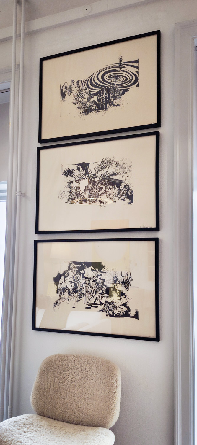 tegninger, abstrakte, ekspressionistiske, grafiske, illustrative, landskab, monokrome, arkitektur, botanik, natur, mønstre, sorte, hvide, artliner, blæk, papir, tusch, arkitektoniske, samtidskunst, dansk, design, interiør, bolig-indretning, moderne, moderne-kunst, nordisk, skandinavisk, Køb original kunst og kunstplakater. Malerier, tegninger, limited edition kunsttryk & plakater af dygtige kunstnere.