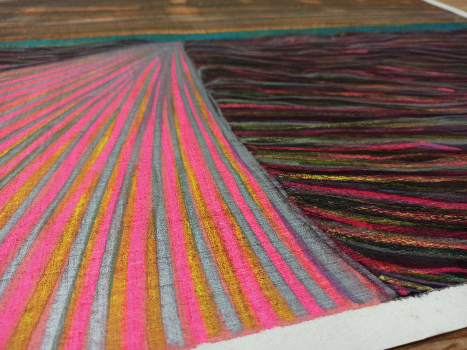 tegninger, malerier, farverige, grafiske, illustrative, landskab, minimalistiske, bevægelse, mønstre, himmel, sorte, blå, pastel, pink, kridt, papir, lyse, samtidskunst, moderne, moderne-kunst, bjerge, flotte, rolige, Køb original kunst og kunstplakater. Malerier, tegninger, limited edition kunsttryk & plakater af dygtige kunstnere.
