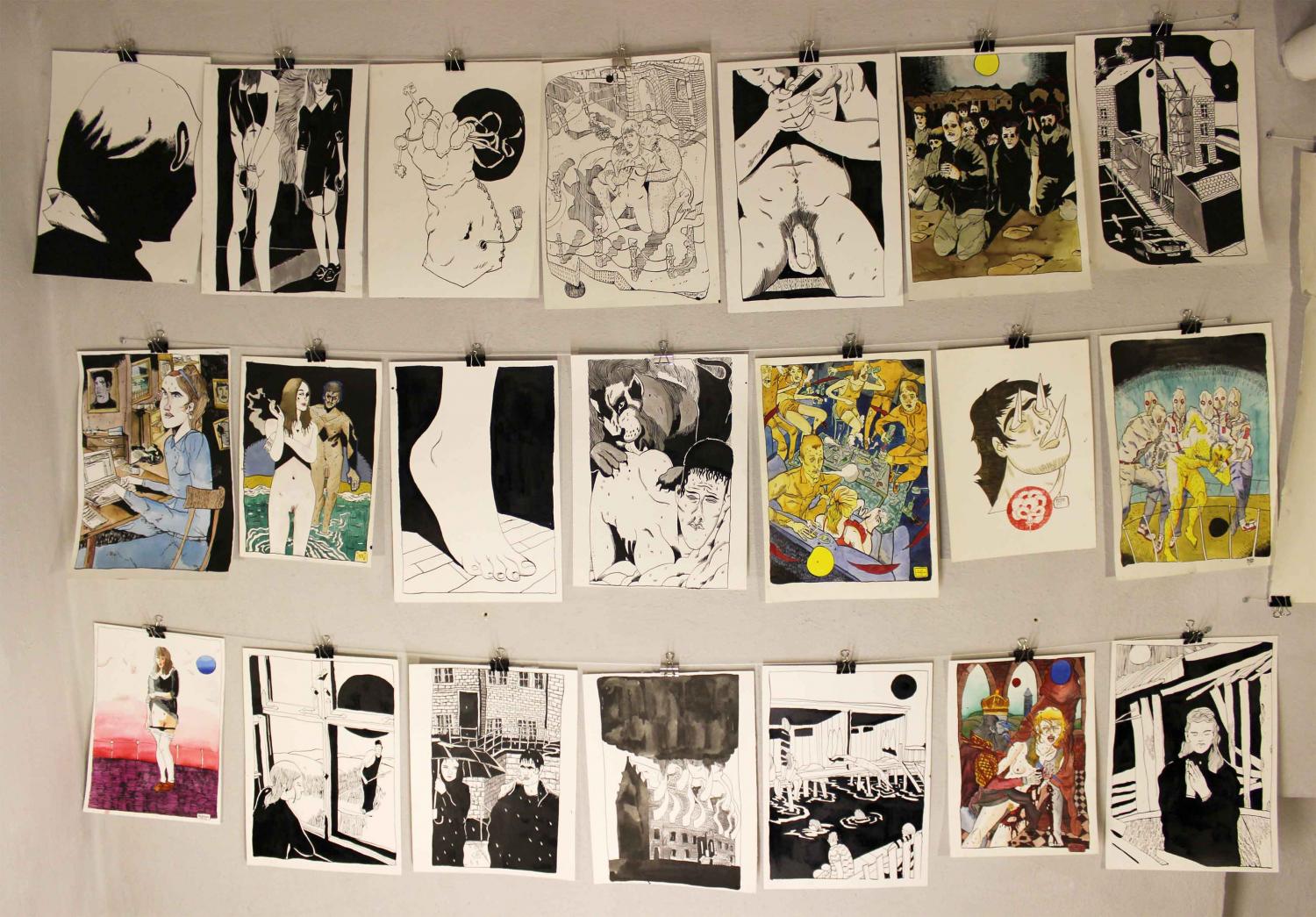 Uden titel - 30 x 42 cm. En original kunst illustration / tegning af kunstner Halfdan Pisket. illustrationen er ikke indrammet. stærke og udtryksfulde kunst illustrationer og tegninger, dygtig dansk illustrator, tegner, faverige tærke og udtryksfulde kunst illustrationer og tegninger, dygtig dansk illustrator, tegner, faverige ttærke og udtryksfulde kunst illustrationer og tegninger, dygtig dansk illustrator, tegner, faverige tærke og udtryksfulde kunst illustrationer og tegninger, dygtig dansk illustrator, tegner, faverige