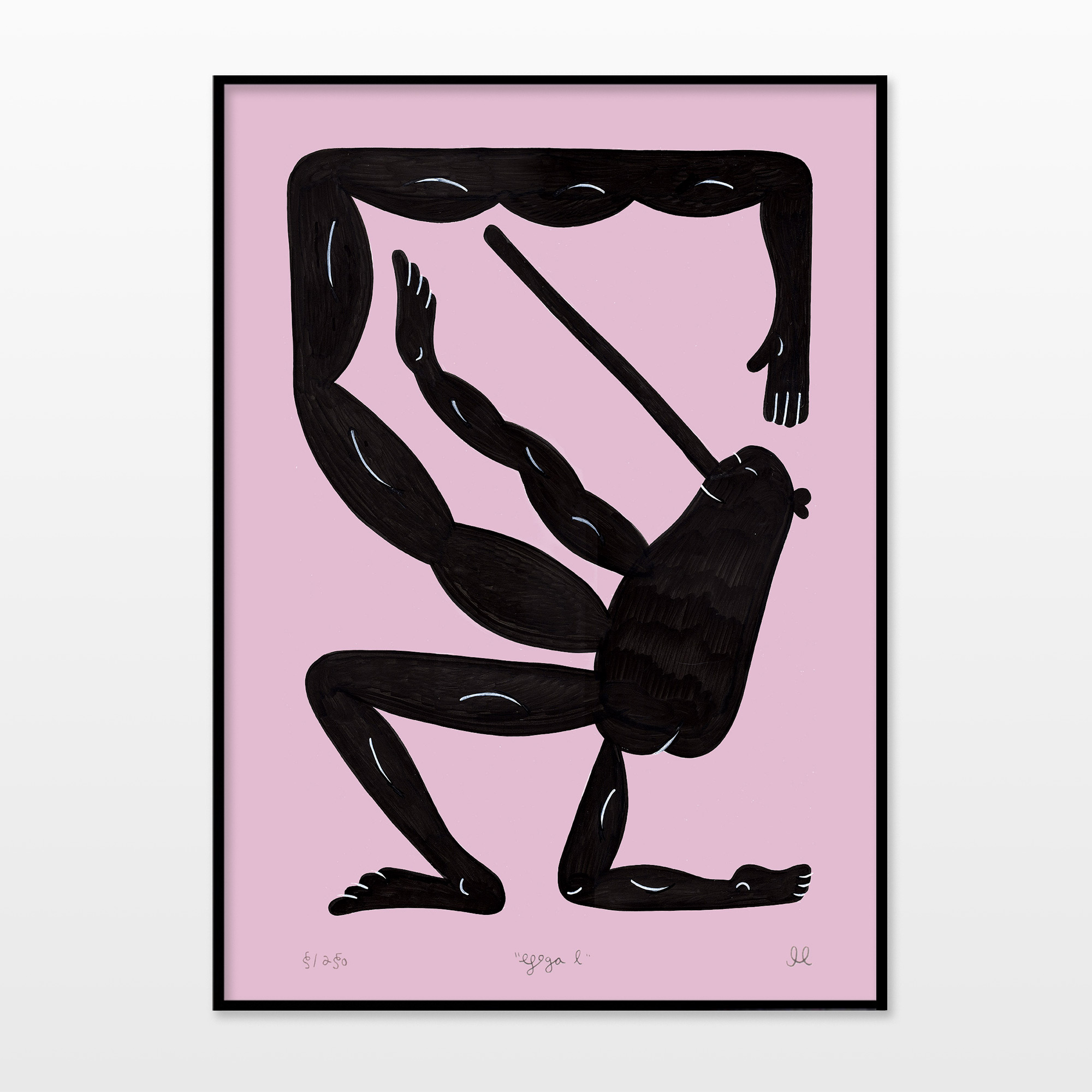 plakater-posters-kunsttryk, giclee-tryk, børnevenlige, grafiske, illustrative, minimalistiske, pop, kroppe, tegneserier, humor, bevægelse, mennesker, pink, blæk, papir, sjove, samtidskunst, københavn, dansk, dekorative, design, interiør, bolig-indretning, moderne, moderne-kunst, nordisk, pop-art, plakater, skandinavisk, Køb original kunst og kunstplakater. Malerier, tegninger, limited edition kunsttryk & plakater af dygtige kunstnere.