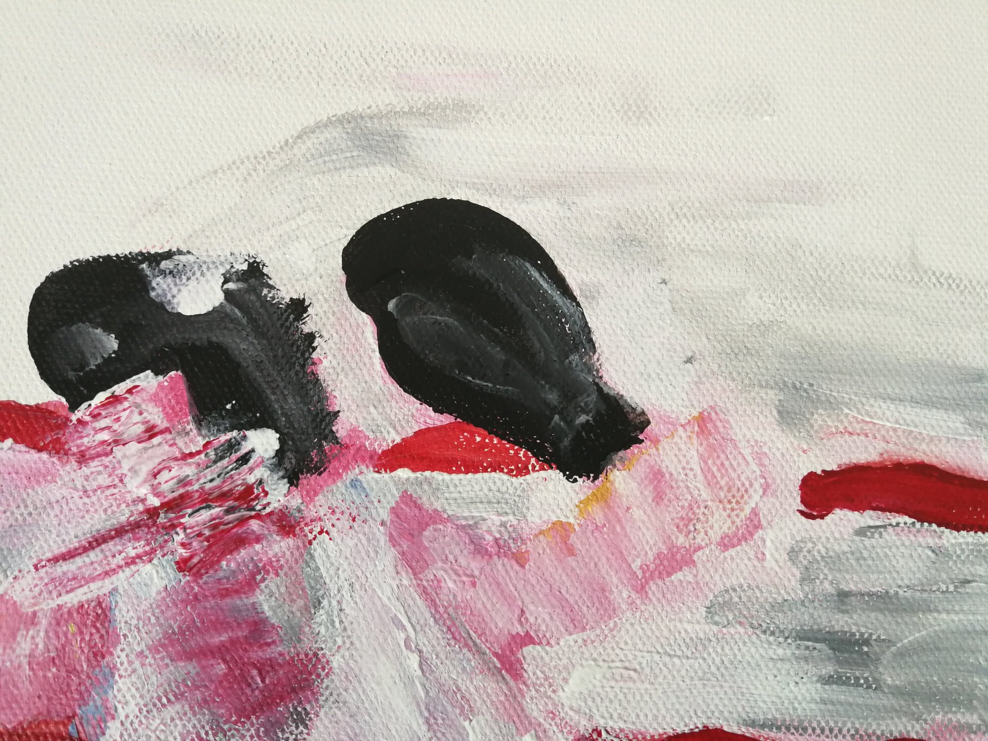 malerier, ekspressionistiske, figurative, kroppe, bevægelse, mennesker, sport, brune, røde, hvide, akryl,  bomuldslærred, sjove, dekorative, design, ekspressionisme, kvindelig, feminist, interiør, bolig-indretning, levende, kvinder, Køb original kunst og kunstplakater. Malerier, tegninger, limited edition kunsttryk & plakater af dygtige kunstnere.