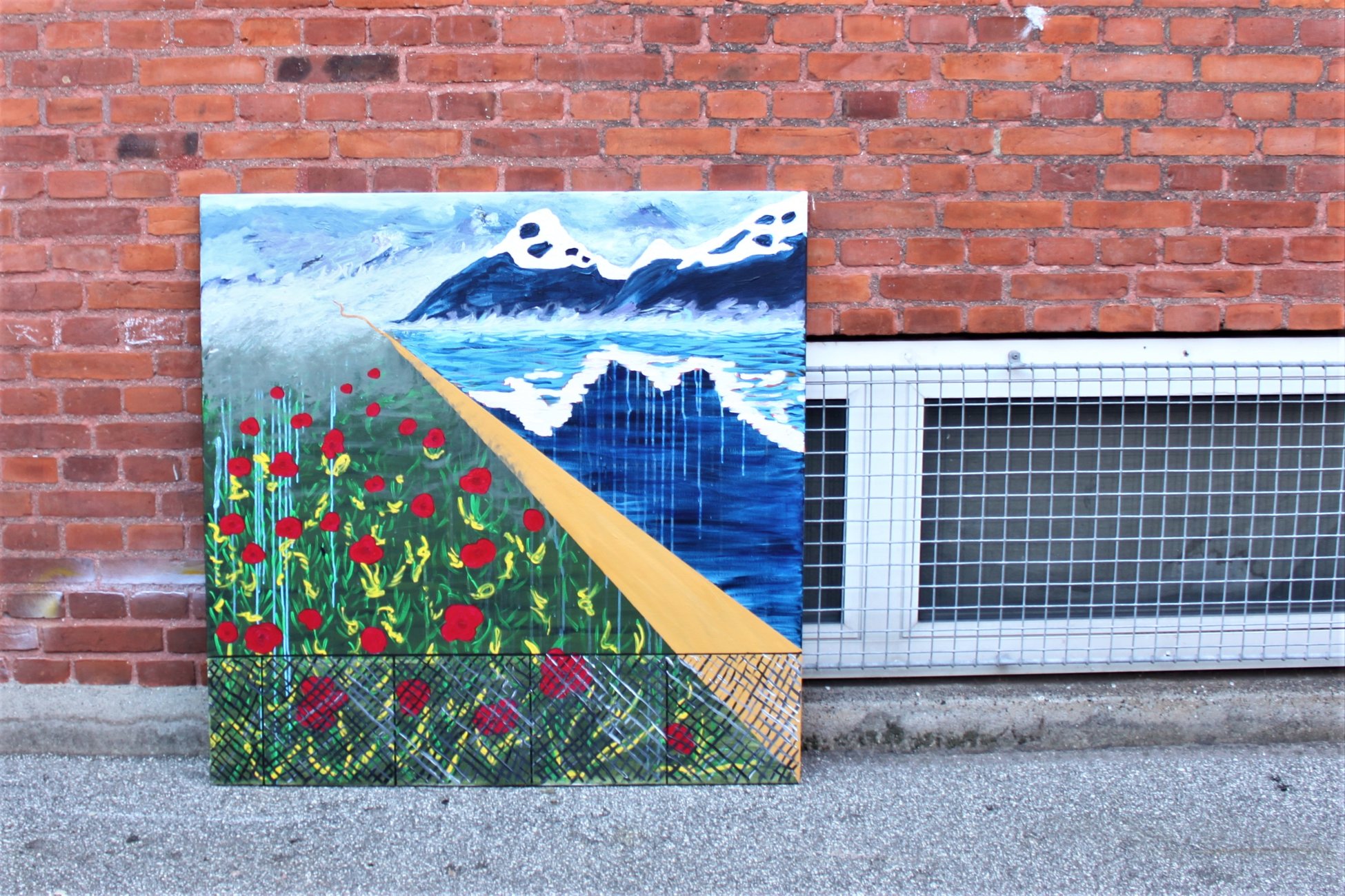 malerier, æstetiske, farverige, figurative, landskab, botanik, natur, himmel, blå, røde, gule, akryl,  bomuldslærred, atmosfære, samtidskunst, københavn, dansk, design, interiør, bolig-indretning, moderne, moderne-kunst, bjerge, nordisk, planter, skandinavisk, sceneri, levende, Køb original kunst og kunstplakater. Malerier, tegninger, limited edition kunsttryk & plakater af dygtige kunstnere.