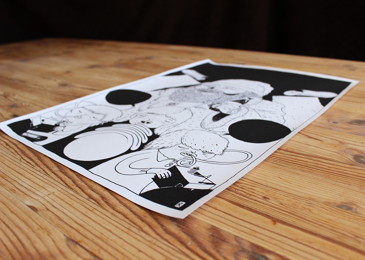 plakater-posters-kunsttryk, ekspressionistiske, figurative, illustrative, kroppe, tegneserier, børn, mennesker, årstider, sorte, hvide, blæk, papir, smukke, samtidskunst, dekorative, design, interiør, bolig-indretning, moderne, moderne-kunst, Køb original kunst og kunstplakater. Malerier, tegninger, limited edition kunsttryk & plakater af dygtige kunstnere.