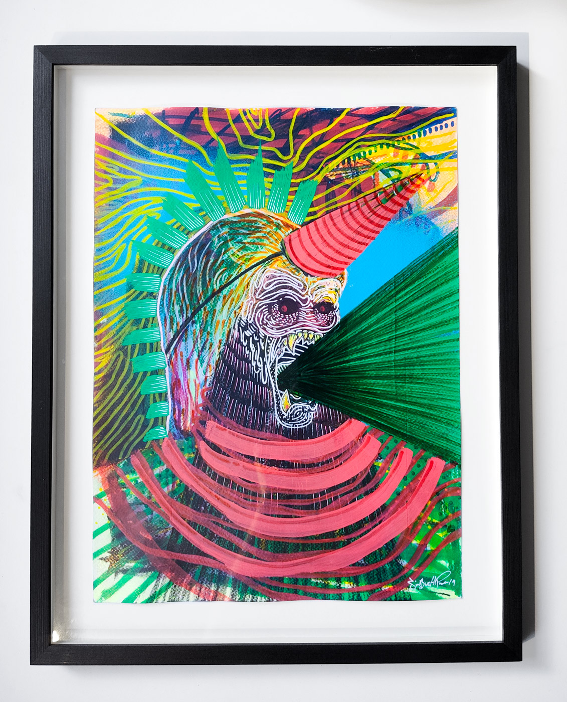 tegninger, malerier, farverige, ekspressionistiske, illustrative, pop, surrealistiske, dyreliv, stemninger, vilde-dyr, blå, grønne, røde, gule, artliner, papir, tusch, blyant, andre-medier, abstrakte-former, smukke, samtidskunst, københavn, dansk, dekorative, design, interiør, bolig-indretning, moderne, moderne-kunst, pop-art, vilde, vilde-dyr, Køb original kunst og kunstplakater. Malerier, tegninger, limited edition kunsttryk & plakater af dygtige kunstnere.