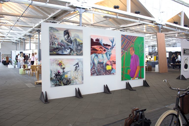 kunstmesse art fair design danish nordic scandinavian copenhagen paintings malerier københavn limited edition kunst-plakater kunsttryk art posters