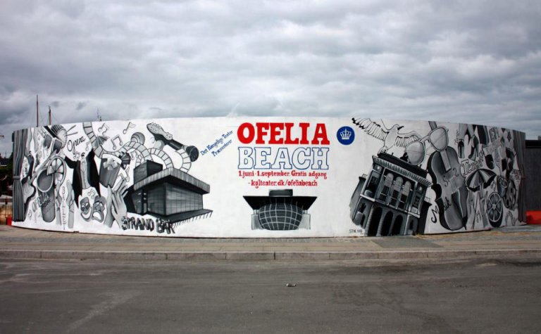 Mural by artist Stine Hvid, Beauton Art Gallery mural, artist, art, gallery