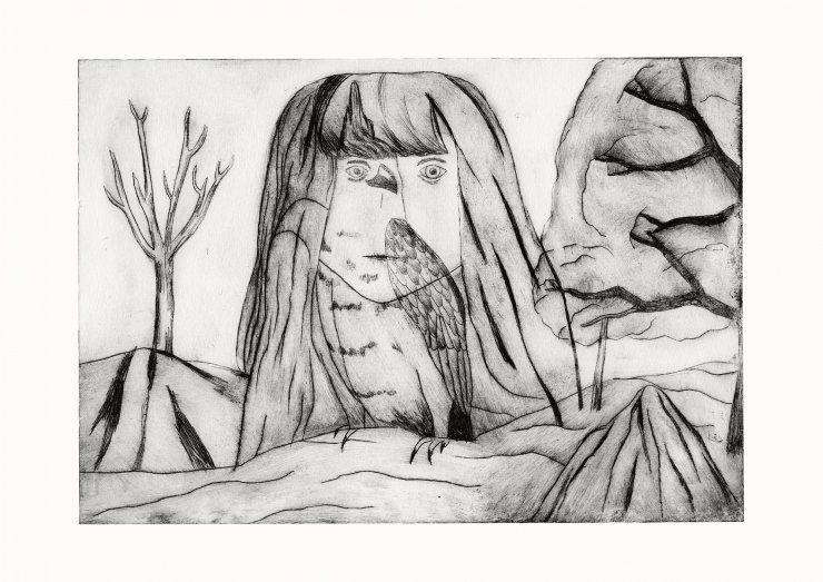 Etching Morph | Plakater, Gicleé | Emilie Aastrup | Gliceé kunsttryk af Emilie AastrupTrykt på 200 gr/m2 kunstpapir med high-grade pigmenteret UV-beskyttet blæk.Passer til en A3 ramme. Ramme er ikke inkluderet. | Beauton Art Gallery plakater, gicleé, dyr, børnevenlige, illustrative, monokrome, dyreliv, kroppe, humor, mennesker, kæledyr, vilde-dyr, sorte, grå, hvide, blæk, papir, sjove, fugle, sort-hvide, dansk, dekorative, design, interiør, bolig-indretning, moderne, moderne-kunst, nordisk, skandinavisk, Køb original kunst og kunstplakater. Malerier, tegninger, limited edition kunsttryk & plakater af dygtige kunstnere.
