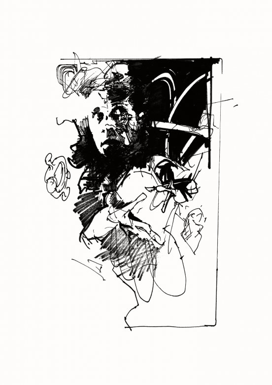 Mirror I | Plakater-posters-kunsttryk, Giclee-tryk | Ola Juliussen | Beauton Art Gallery plakater-posters-kunsttryk, giclee-tryk, abstrakte, ekspressionistiske, figurative, portræt, mønstre, mennesker, sorte, hvide, blæk, papir, sort-hvide, samtidskunst, dansk, dekorative, design, ekspressionisme, ansigter, interiør, bolig-indretning, moderne, moderne-kunst, nordisk, plakater, tryk, skandinavisk, Køb original kunst og kunstplakater. Malerier, tegninger, limited edition kunsttryk & plakater af dygtige kunstnere.