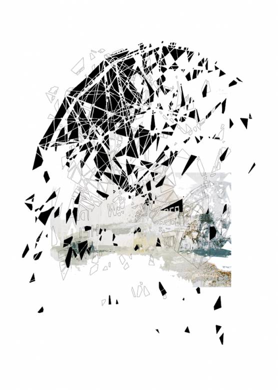 A Missed Chance to Wonderland | Plakater-posters-kunsttryk, Fotografier, New-media | Tina Louise Hunderup | Beauton Art Gallery plakater-posters-kunsttryk, fotografier, new-media, abstrakte, grafiske, arkitektur, mønstre, sorte, blæk, papir, arkitektoniske, sort-hvide, bygninger, samtidskunst, kubisme, dansk, dekorative, design, interiør, bolig-indretning, moderne, moderne-kunst, nordisk, plakater, tryk, skandinavisk, symmetri, Køb original kunst og kunstplakater. Malerier, tegninger, limited edition kunsttryk & plakater af dygtige kunstnere.