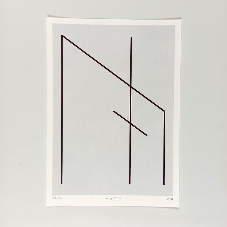 plakater-posters-kunsttryk, giclee-tryk, geometriske, grafiske, minimalistiske, monokrome, stemninger, mønstre, grå, blæk, papir, plakater, Køb original kunst og kunstplakater. Malerier, tegninger, limited edition kunsttryk & plakater af dygtige kunstnere.