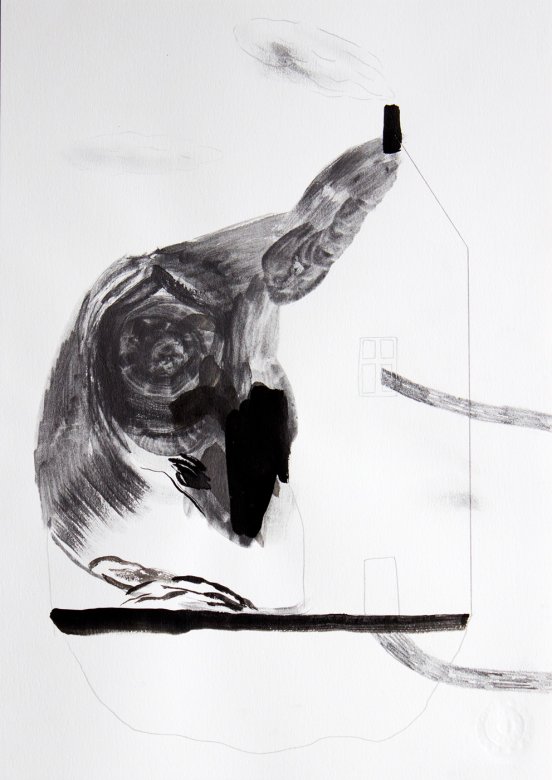 stærke og udtryksfulde kunst illustrationer og tegninger, dygtig dansk illustrator