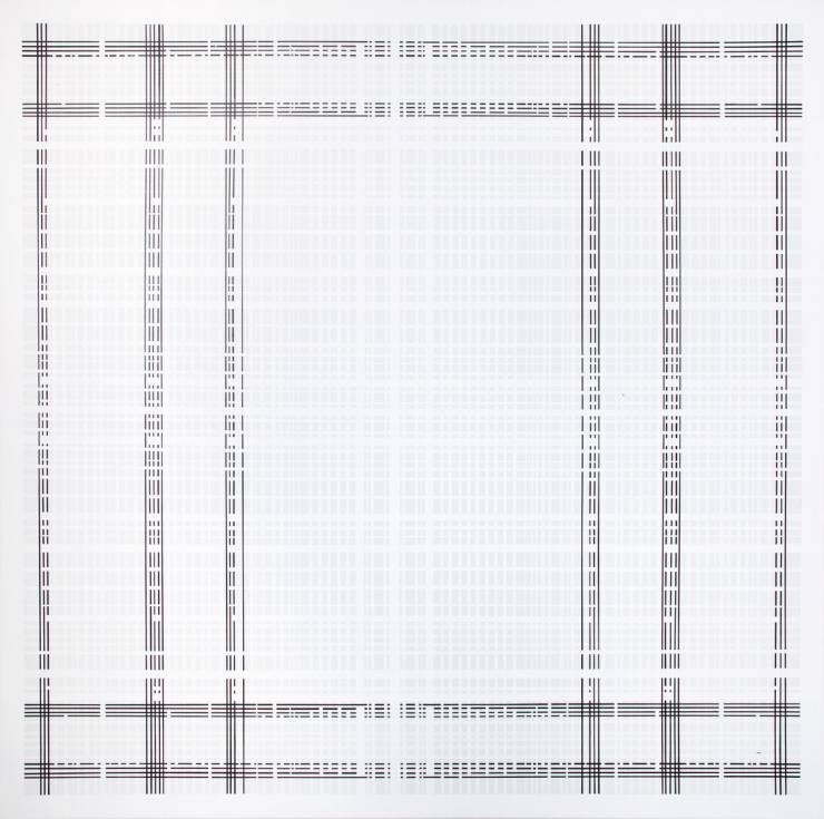 malerier, abstrakte, geometriske, grafiske, minimalistiske, arkitektur, mønstre, sorte, grå, hvide, akryl,  bomuldslærred, abstrakte-former, arkitektoniske, sort-hvide, samtidskunst, københavn, dansk, design, interiør, bolig-indretning, moderne, moderne-kunst, nordisk, skandinavisk, Køb original kunst og kunstplakater. Malerier, tegninger, limited edition kunsttryk & plakater af dygtige kunstnere.