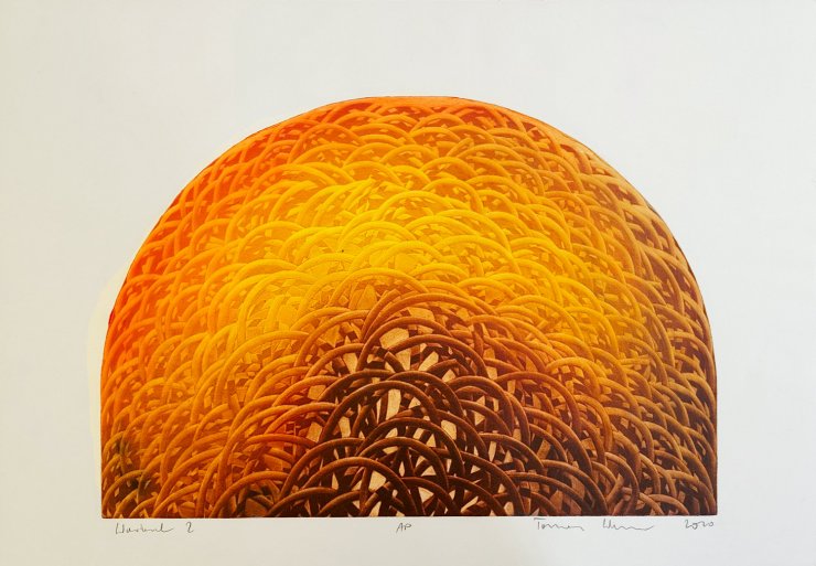 plakater-posters-kunsttryk, linoleumstryk, litografier, indgraveringer, ekspressionistiske, geometriske, grafiske, arkitektur, bevægelse, teknologi, sorte, orange, akryl, papir, abstrakte-former, arkitektoniske, smukke, konceptuel, samtidskunst, københavn, dekorative, design, vandret, interiør, bolig-indretning, moderne, moderne-kunst, symmetri, Køb original kunst og kunstplakater. Malerier, tegninger, limited edition kunsttryk & plakater af dygtige kunstnere.