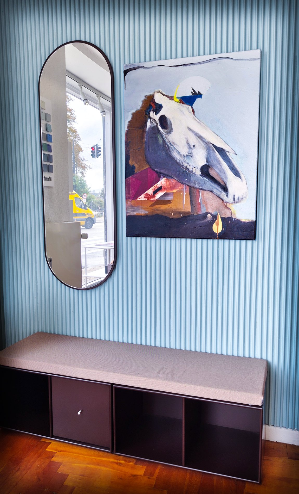 An ideal acquisition for collectors seeking original Marck Fink paintings, expressive Nordic contemporary art, or statement works on canvas. This piece introduces raw elegance, character, and a profound narrative presence to any interior decor.